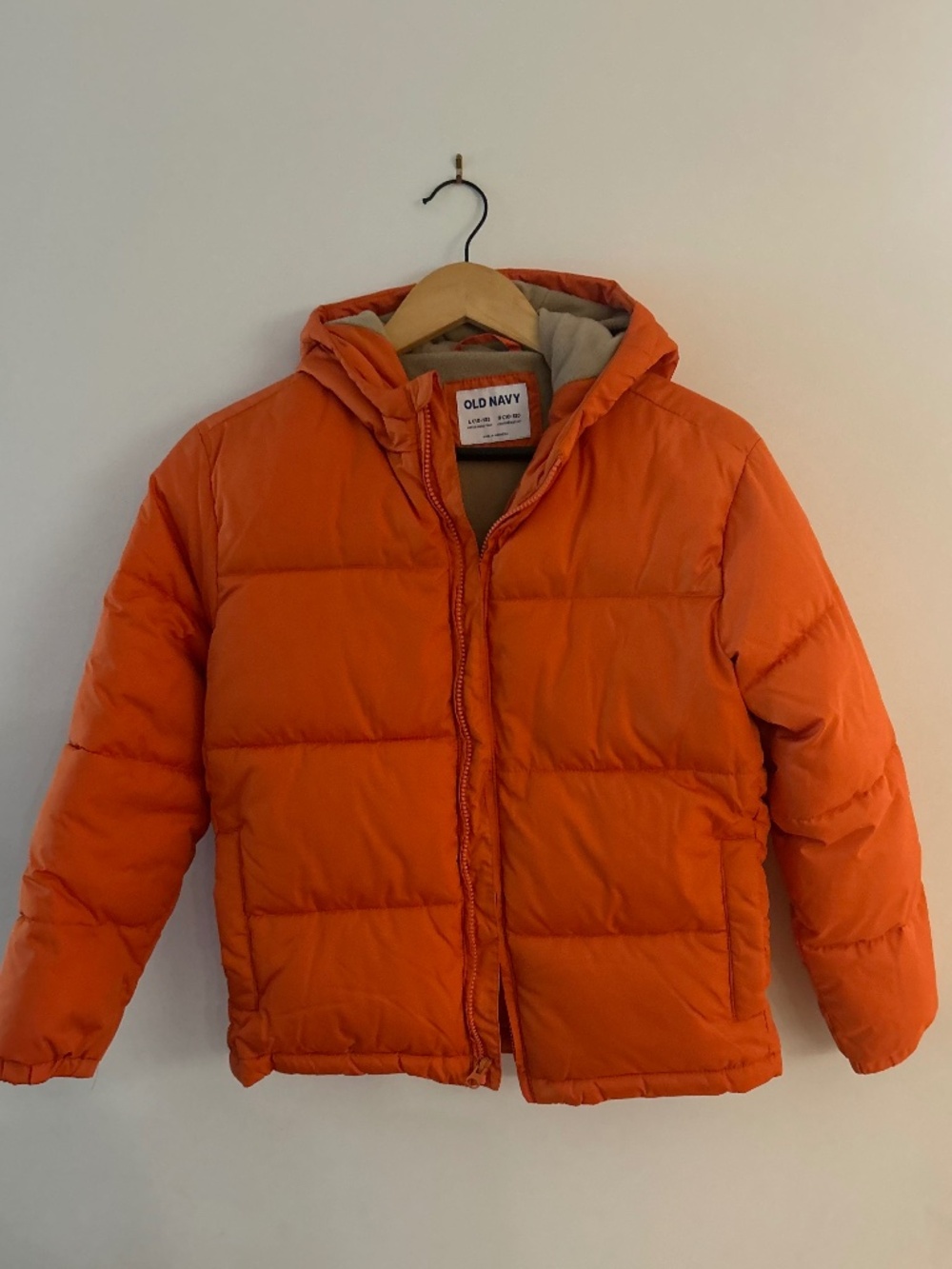 OLD NAVY / Puffer Jacket / Kids L (10-12) / Orange